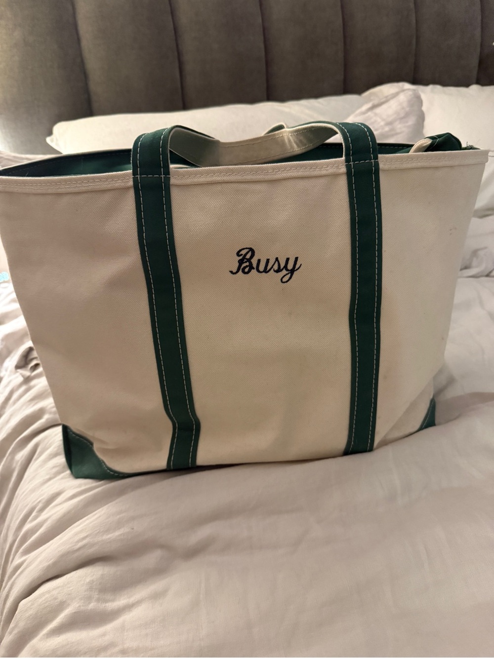 Large Boat and Tote - “Busy”